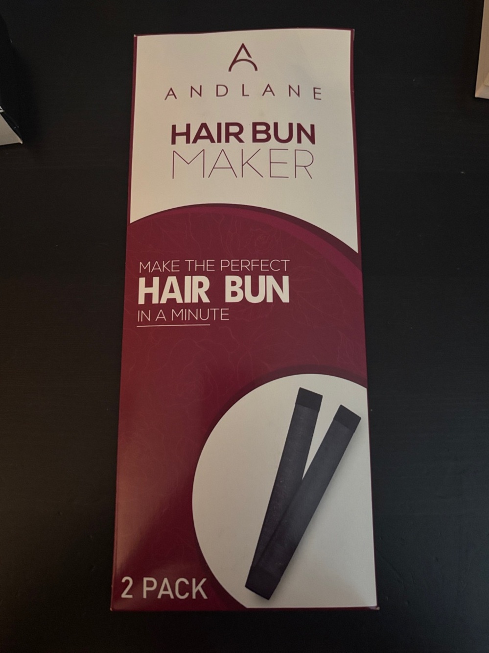 Hair Bun Maker - Black (2 Pack)